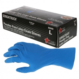 SIZE 10 13.5 INCH 18 MIL NEW IN PACKAGE. ANTI-C LATEX GLOVES 2 DOZEN PAIR 