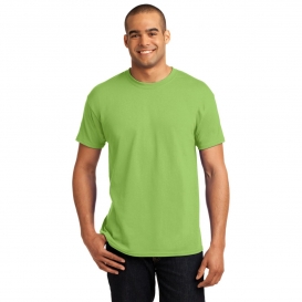 Hanes 5170 EcoSmart 50/50 Cotton/Polyester T-Shirt - Lime