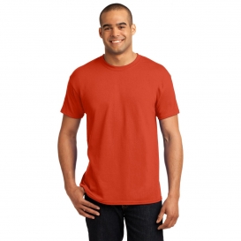 Hanes 5170 EcoSmart 50/50 Cotton/Polyester T-Shirt - Orange
