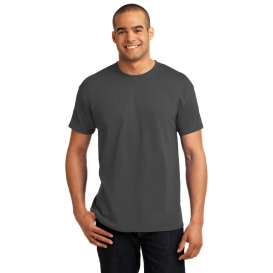 Hanes 5170 EcoSmart 50/50 Cotton/Polyester T-Shirt - Smoke Grey