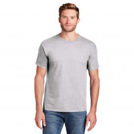 Hanes 5180 Beefy-100% T Cotton T-Shirt - Ash
