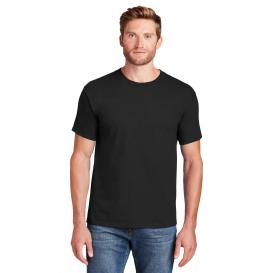 Hanes 5180 Beefy-T 100% Cotton T-Shirt - Black