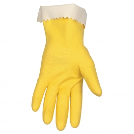 MCR Safety 5250 Unsupported Latex Gloves - Yellow - 15 mil