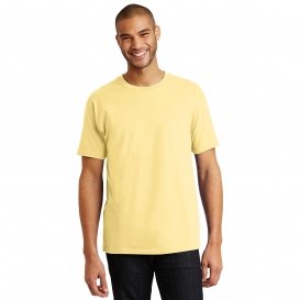 Hanes 5250 Authentic 100% Cotton T-Shirt - Daffodil Yellow