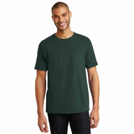 Hanes 5250 Authentic 100% Cotton T-Shirt - Deep Forest