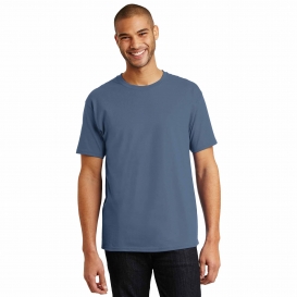 Hanes 5250 Authentic 100% Cotton T-Shirt - Denim Blue
