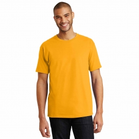 Hanes 5250 Authentic 100% Cotton T-Shirt - Gold