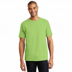 Hanes 5250 Authentic 100% Cotton T-Shirt - Lime