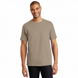 Hanes 5250 Authentic 100% Cotton T-Shirt - Pebble