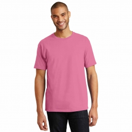 Hanes 5250 Authentic 100% Cotton T-Shirt - Pink