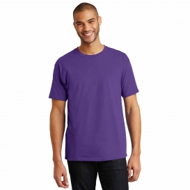 Hanes 5250 Authentic 100% Cotton T-Shirt - Purple