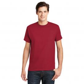 Hanes 5280 ComfortSoft Heavyweight Cotton T-Shirt - Deep Red