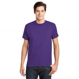 Hanes 5280 ComfortSoft Heavyweight Cotton T-Shirt - Purple