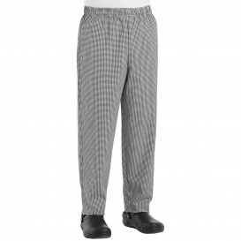 Chef Designs 5360 Baggy Chef Pants - Black/White Check