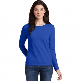 Gildan 5400L Ladies Heavy Cotton Long Sleeve T-Shirt - Royal