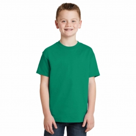 Hanes 5450 Youth Tagless Cotton T-Shirt - Kelly Green
