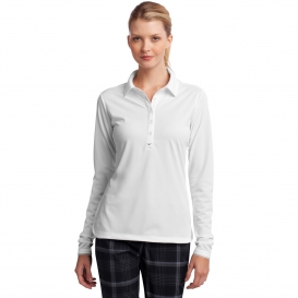 white polo shirt womens long sleeve