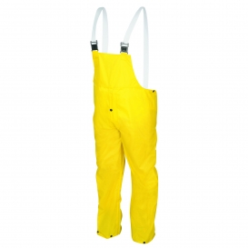 MCR Safety 550BP Navigator Limited Flammability Bib Pants - .22mm PU/Nylon - Yellow