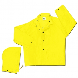 River City 550J Navigator Limited Flammability Rain Jacket - .22mm Polyurethane/Nylon - Yellow
