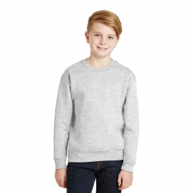 Jerzees 562B Youth NuBlend Crewneck Sweatshirt - Ash