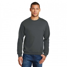 Jerzees 562M NuBlend Crewneck Sweatshirt - Charcoal Grey