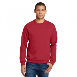 Jerzees 562M NuBlend Crewneck Sweatshirt - True Red
