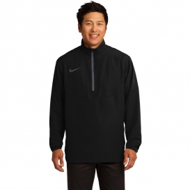 Nike 578675 1/2-Zip Wind Shirt - Black/Dark Grey