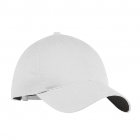 Nike 580087 Unstructured Twill Cap - True White