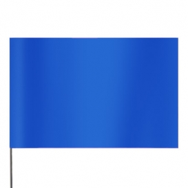 Presco Plain 5 inch x 8 inch with 30 inch Staff - Blue