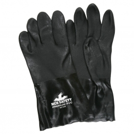 MCR Safety 6212S Premium Double Dipped PVC Coated Gloves - 12\