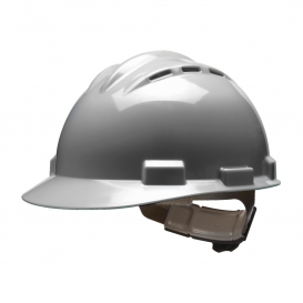 Bullard S62DGR Standard Vented Hard Hat - Ratchet Suspension - Dove Grey