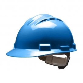 Bullard S62KBR Standard Vented Hard Hat - Ratchet Suspension - Kentucky Blue