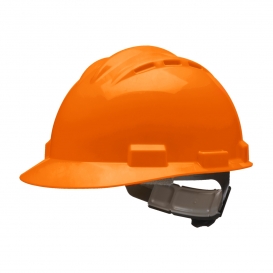 Bullard S62ORR Standard Vented Hard Hat - Ratchet Suspension - Orange