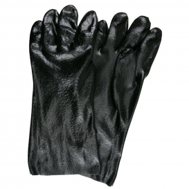 Memphis 6300R Single Dip Rough PVC Coated Gloves - 14\