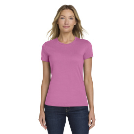 Gildan 64000L Softstyle Women\'s T-Shirt - Azalea