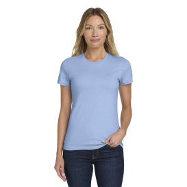 Gildan 64000L Softstyle Junior Fit T-Shirt - Light Blue