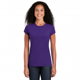 Gildan 64000L Softstyle Junior Fit T-Shirt - Purple
