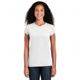 Gildan 64000L Softstyle Junior Fit T-Shirt - White