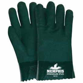 Memphis 6410 Double Dipped PVC Coated Gloves - Jersey Lined - 10\\\