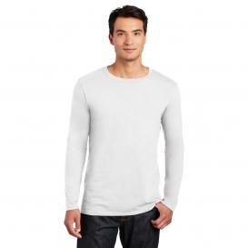 Gildan 64400 Softstyle Long Sleeve T-Shirt - White