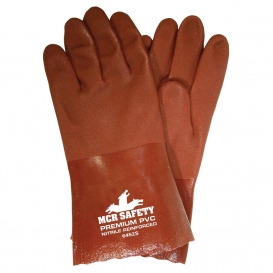 MCR Safety 6452S Premium Double Dipped PVC Coated Gloves - 12\