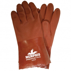 Memphis 6452S Premium Double Dipped PVC Coated Gloves - Nitrile Reinforced - 12\\\