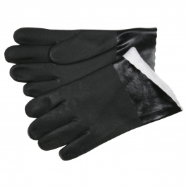 MCR Safety 6521SJ Double Dipped Sandy PVC Coated Gloves - 10\