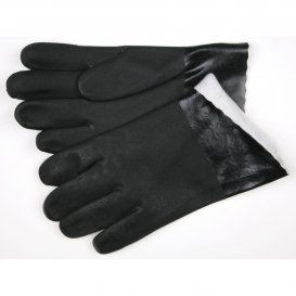 Memphis 6521SJ Double Dipped PVC Gloves - Sandy Finish - 10\\\