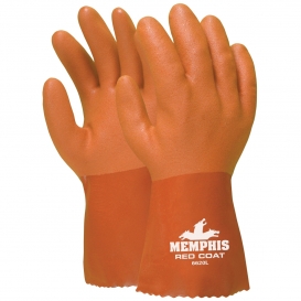 Memphis 6620 Redcoat Seamless Double Dipped PVC Coated Gloves - 10\\\