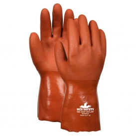 MCR Safety 6620KV Redcoat Kevlar Double Dipped PVC Gloves - Kevlar/Cotton Plaited Liner