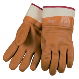 Memphis 6710T Premium Foam Lined PVC Gloves - Double Dipped - Safety Cuff