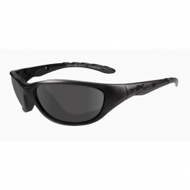 Wiley X AirRage Sunglasses - Matte Black Frame - Grey Lens