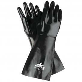 Memphis 6948 Black Jack Multi-Dip Neoprene Gloves - Smooth Finish - Interlock Lined