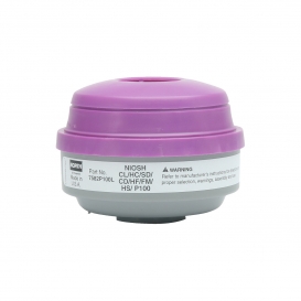 North Safety Acid Gas and Formaldehyde Cartridge with P100 Particulate Filter